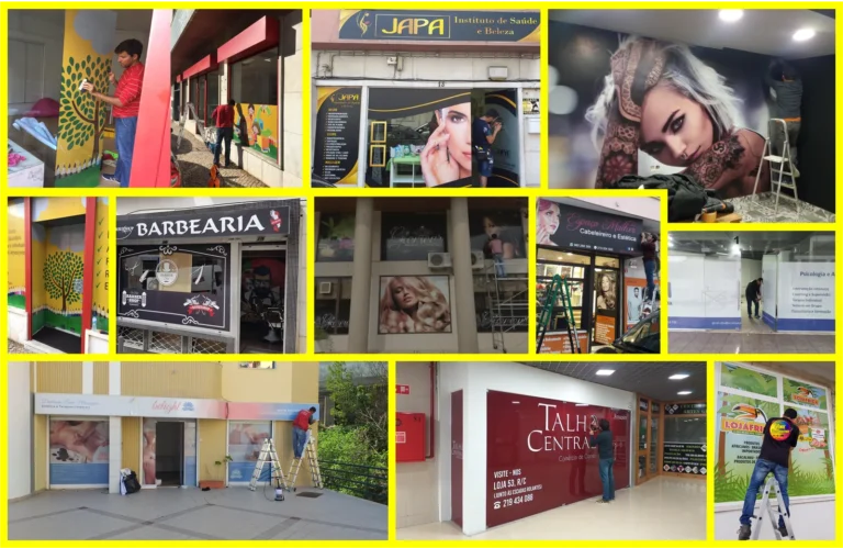 decoração de montras